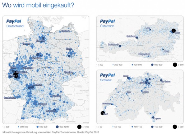 paypal mobile map dach