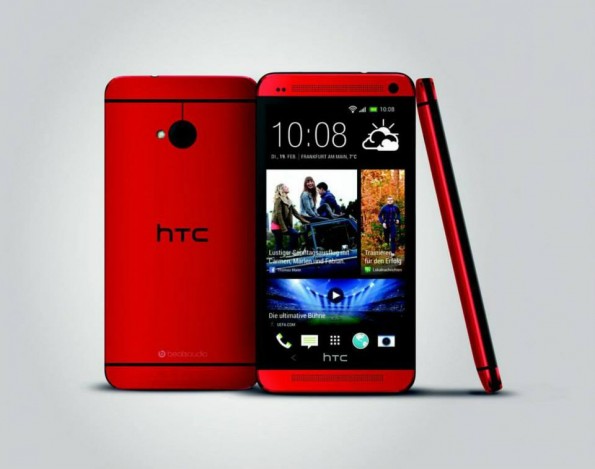 htc one glamor red 1