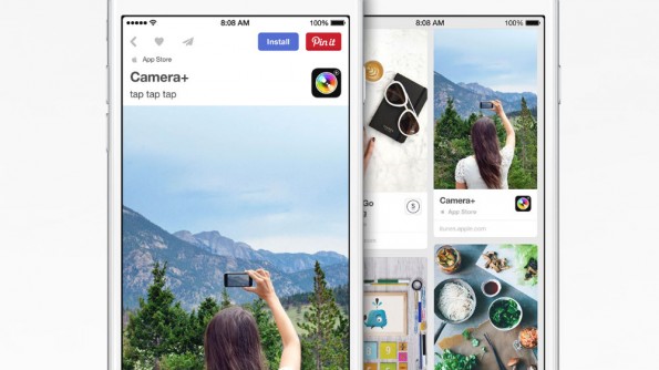 Pinterest präsentiert iOS-Apps künftig prominenter. (Bild: Pinterest)