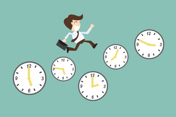 Produktiver und motivierter durch flexible Arbeitszeiten? Forschungen zeigen, dass das geht. (Grafik: Shutterstock-BoBaa22)