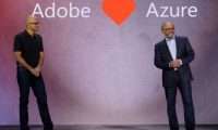 Microsoft-Boss Satya Nadella und und Adobe-CEO Shantanu Narayen machen gemeinsame Sache. (Foto: Adobe)