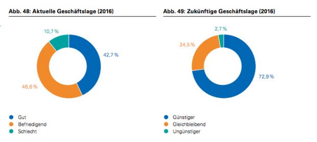 Deutscher Startup Monitor 2016: Gründer blicken optimistisch in die Zukunft. (Screenshot: Deutscher Startup Monitor 2016)