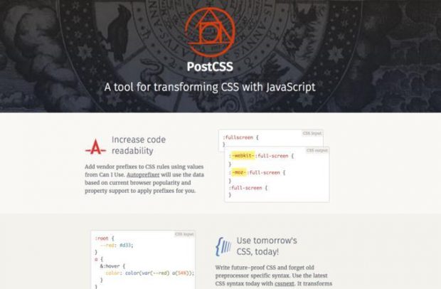 Über hundert Plugins gibt es mittlerweile, um PostCSS an den jeweiligen CSS-Entwicklungsprozess anzupassen. Eines ist zum Beispiel der Autoprefixer, der anhand der caniuse-Daten prüft, ob ein Präfix überhaupt notwendig ist. Über hundert Plugins gibt es mittlerweile, um PostCSS an den jeweiligen CSS-Entwicklungsprozess anzupassen. Eines ist zum Beispiel der Autoprefixer, der anhand der caniuse-Daten prüft, ob ein Präfix überhaupt notwendig ist.