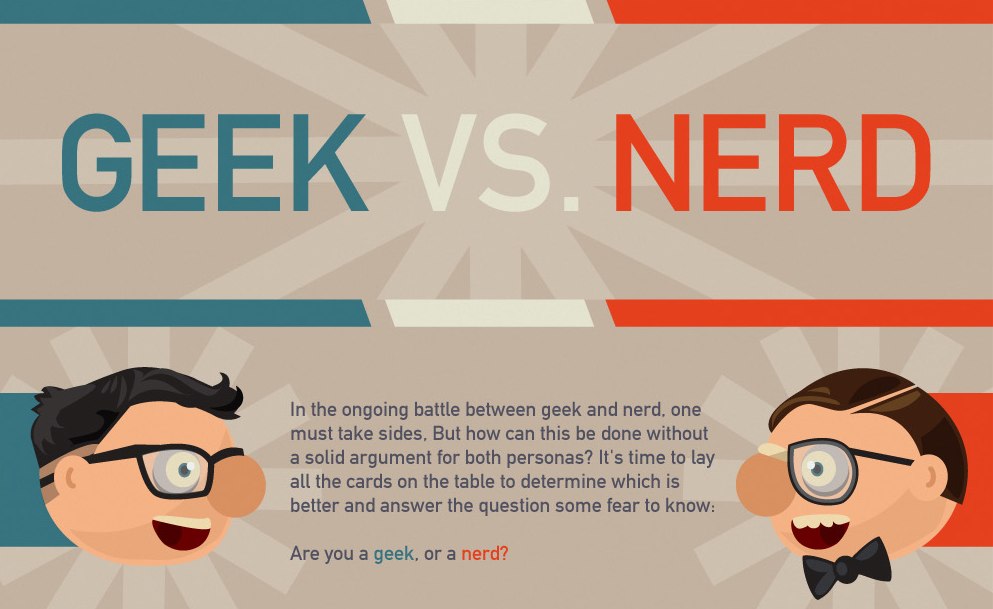 Bist du Geek oder Nerd? [Infografik]