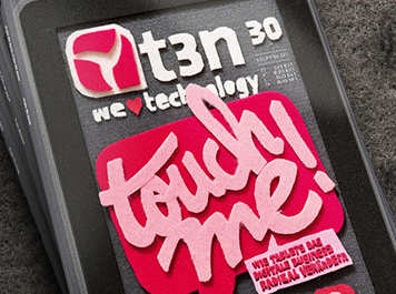 t3n 30 ist fertig: „Touch me! Wie Tablets das digitale Business radikal verändern“