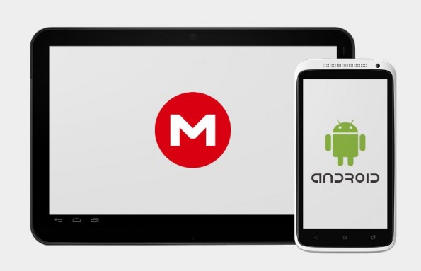 Mega: Kim Dotcoms Cloud-Speicher gibt es jetzt auch als Android-App. (Bild: Mega)