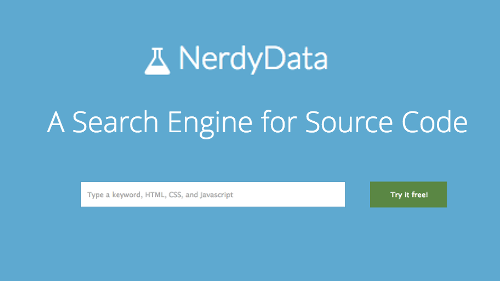 NerdyData – Neue Suchmaschine für Quelltext