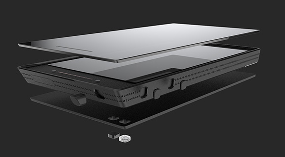 Das Ubuntu Edge soll sowohl mit Android als auch Ubuntu Phone OS laufen. Screenshot: Indiegogo Ubuntu-Edge-Kampagne