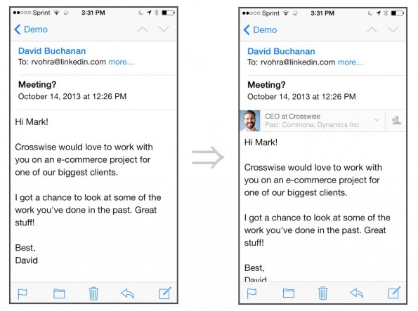 LinkedIn Intro im Praxiseinsatz. (Quelle: intro.linkedin.com)