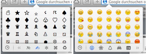 Emoji: So einfach kommt ihr an die Symbolbildchen unter OS X Mavericks.