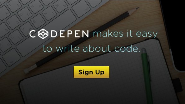(Screenshot: CodePen.com)