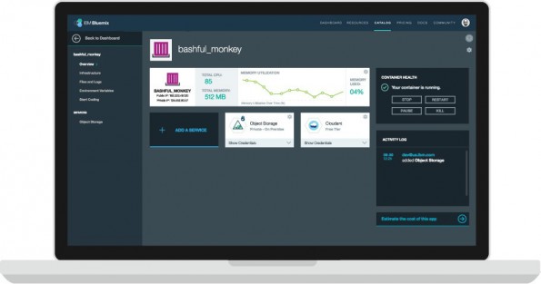 Data-Warehouse-Lösung DashDB steht auf der IBM-Plattform Bluemix zur Verfügung. (Foto: IBM)