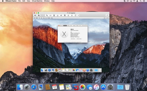 Windows 10 am Mac dank VMWare Fusion 8. (Screenshot: VMWare)