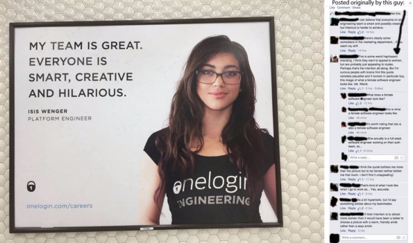 #ILookLikeAnEngineer: Kritik gibt es vor allem wegen ihres Äußeren. (Foto: Isis Wenger / Medium)