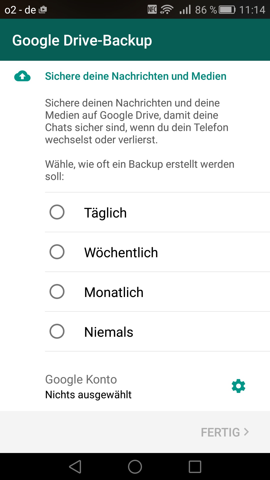 Whatsapp-Backup mit Google-Drive – so funktioniert's