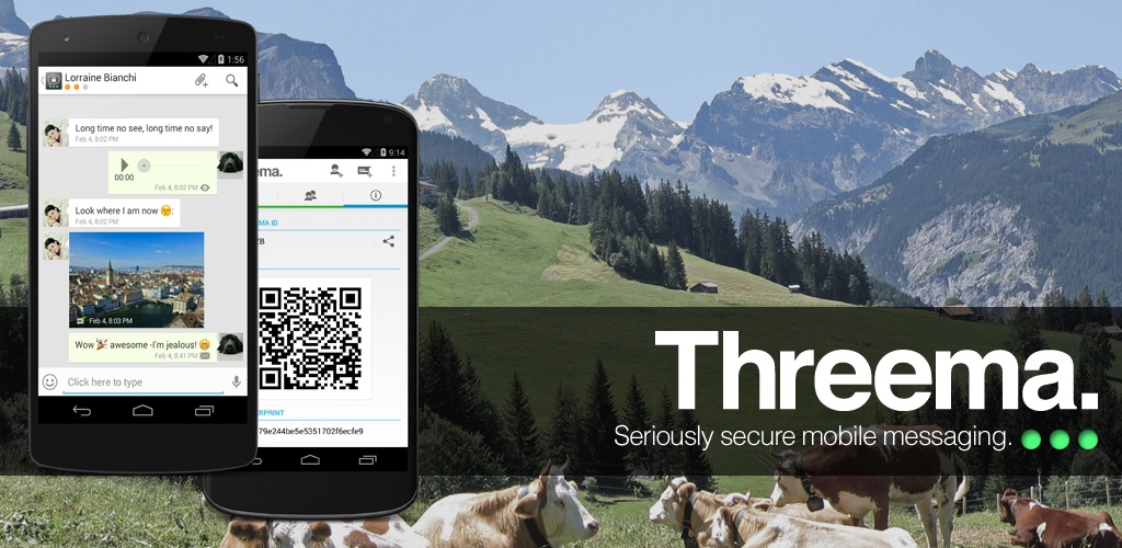 Threema gilt als eine sichere WhatsApp-Alternative. (Bild: Threema)