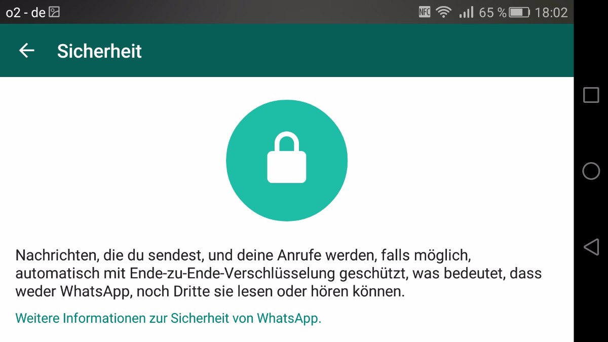 Whatsapp Führt Automatische Ende Zu Ende Verschlüsselung Für Alle
