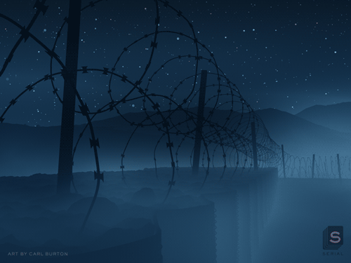 „Atmospheric“ und „ambient“, so beschreibt Carl Burton seine Serial-Animationen. (Grafik: Carl Burton)