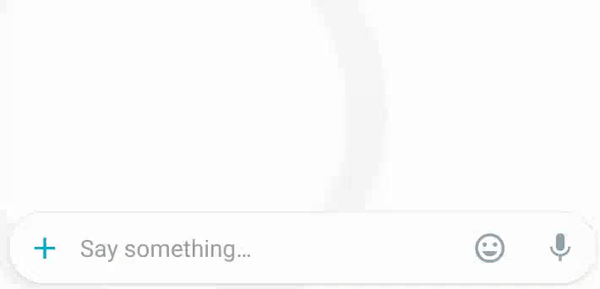 So sieht die Aufnahme von Sprachnachrichten bei Allo aus. (Bild: Android Police)