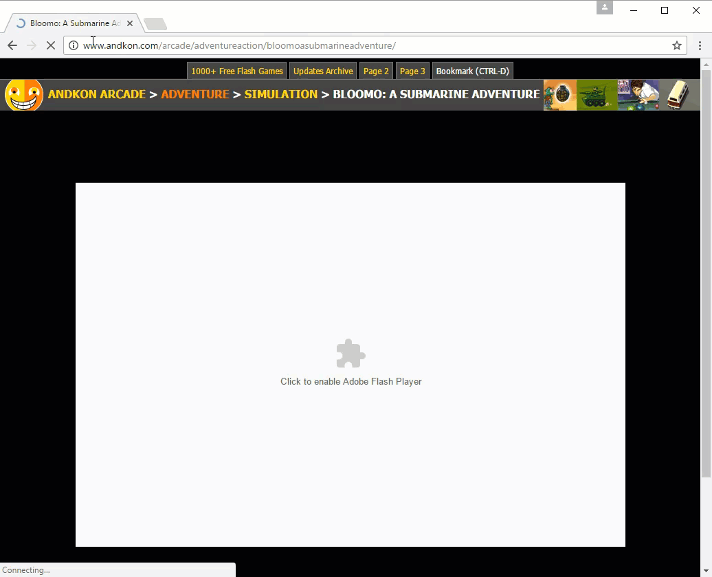 Mit einem Klick könnt ihr bei Bedarf Flash im Chrome-Browser weiterhin aktivieren. (Bild: Google)