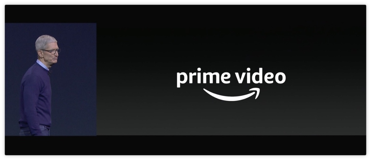 Amazon Prime Video kommt auf den Apple-TV. (Screenshot: Apple)