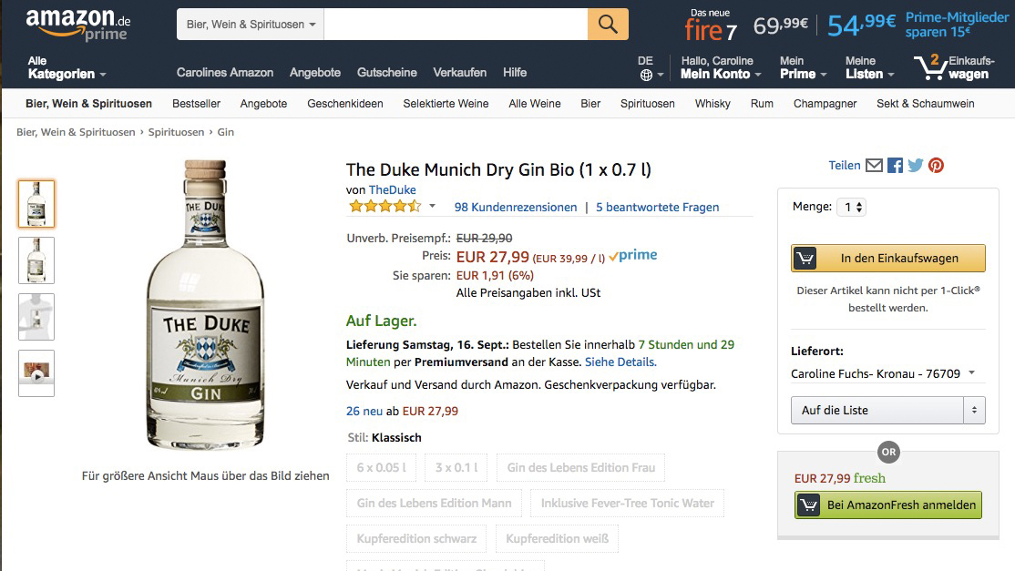 Erste Schritte zur optimalen Produktdetailseite bei Amazon