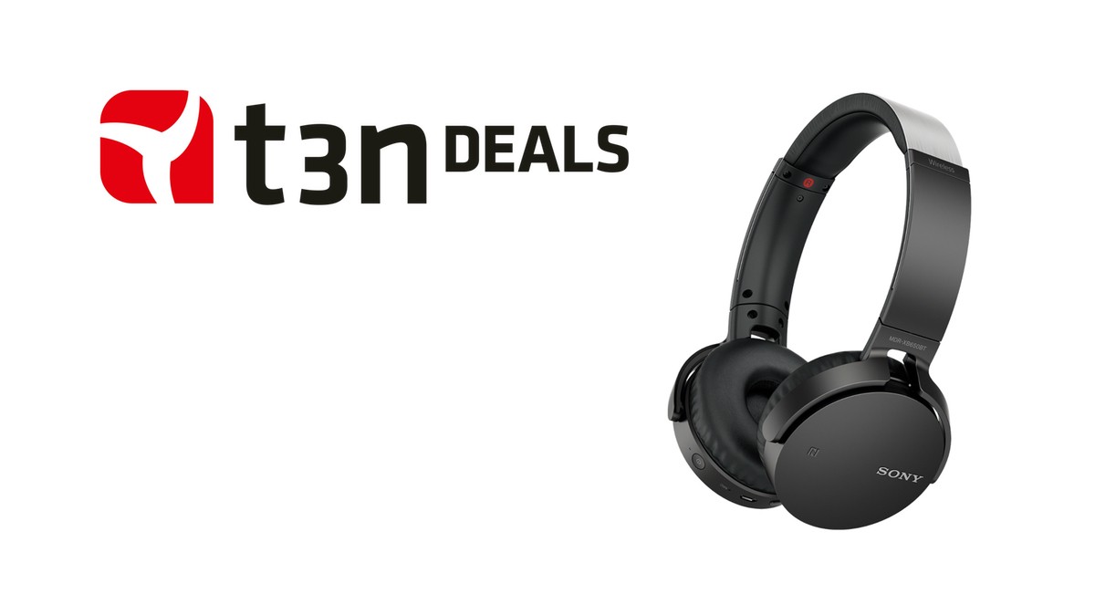 t3n-Deal des Tages: Sony MDR-XB650BT Bluetooth-Kopfhörer in Schwarz heute für 69,99 Euro