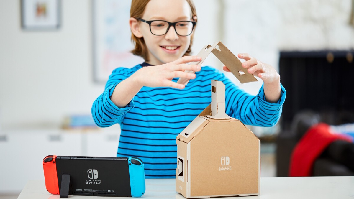 Nintendos nächstes großes Ding ist aus Pappe