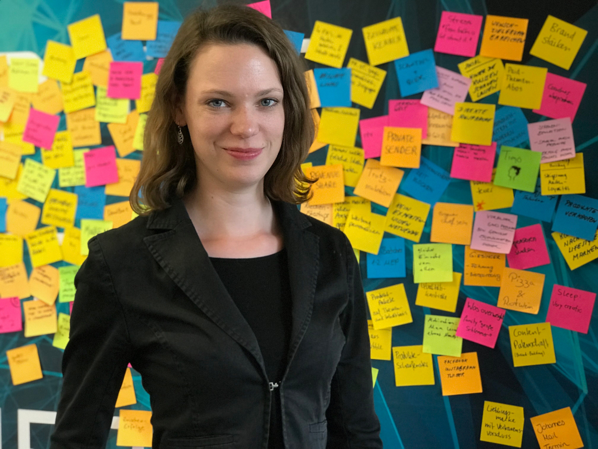 „Es gibt drei goldene Post-it-Regeln“ – Lina Timm vom Media Lab Bayern