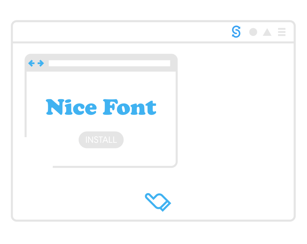 Das kostenlose Tool Skyfonts. (Grafik: Das kostenlose Tool Sky Fonts. (Grafik: Monotype Imaging)