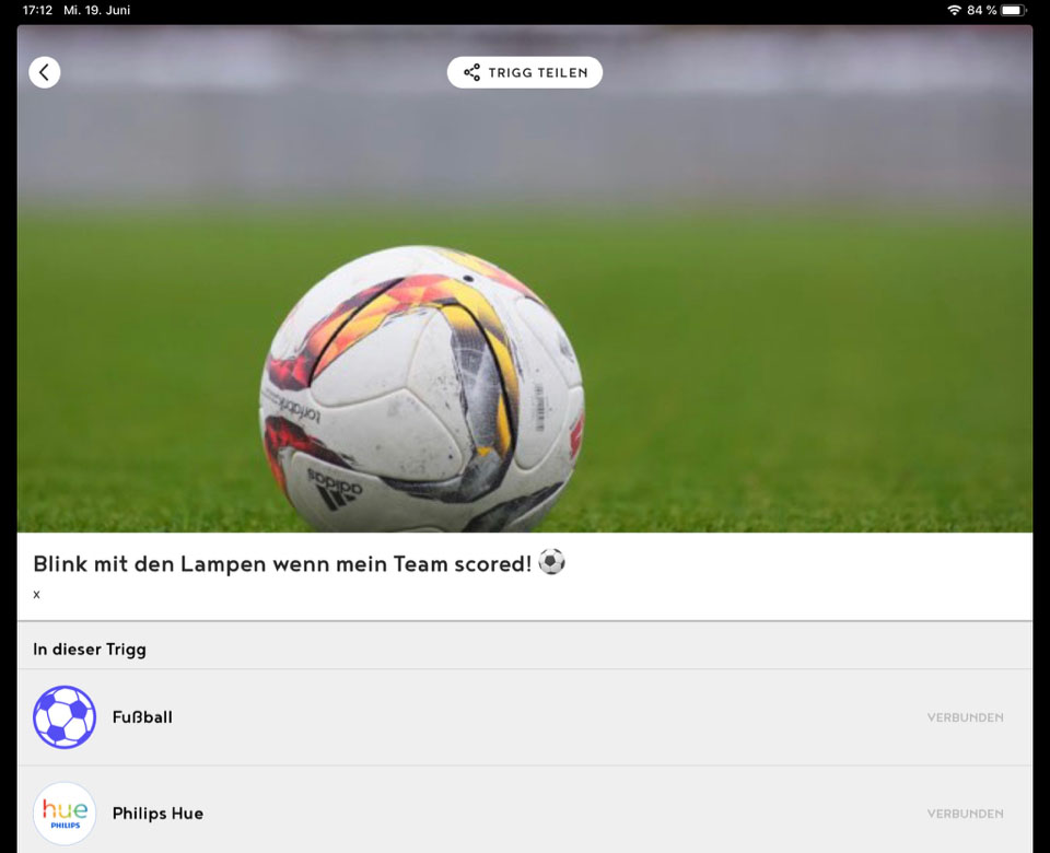IoT-Plattformen im Vergleich: Fußball-Routine von Olisto