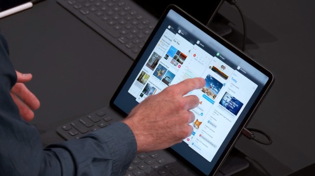 Apple stellt iPadOS vor. (Screenshot: Apple/t3n)