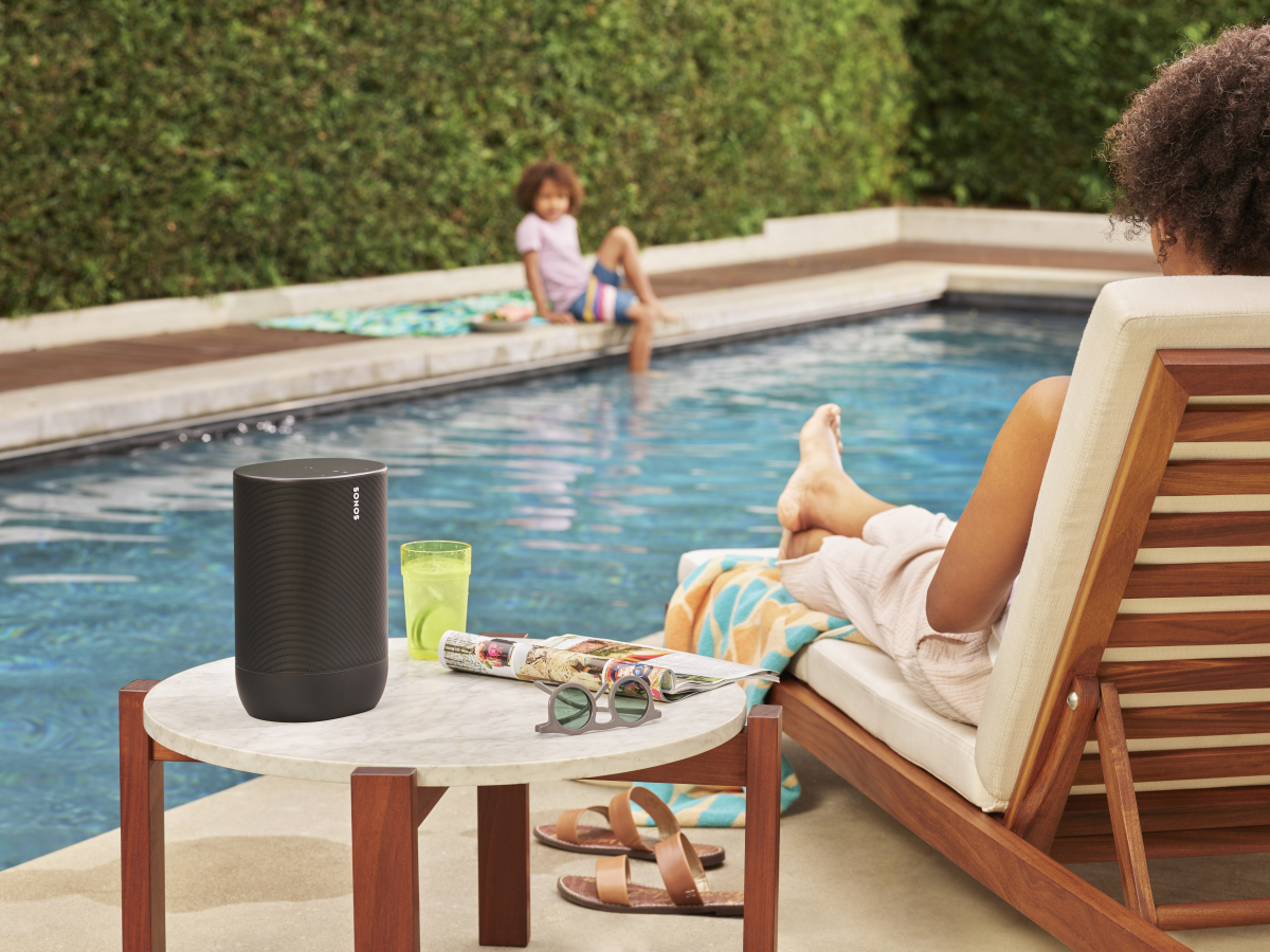 Sonos Move: Akkubetriebener Bluetooth-Speaker mit Trueplay