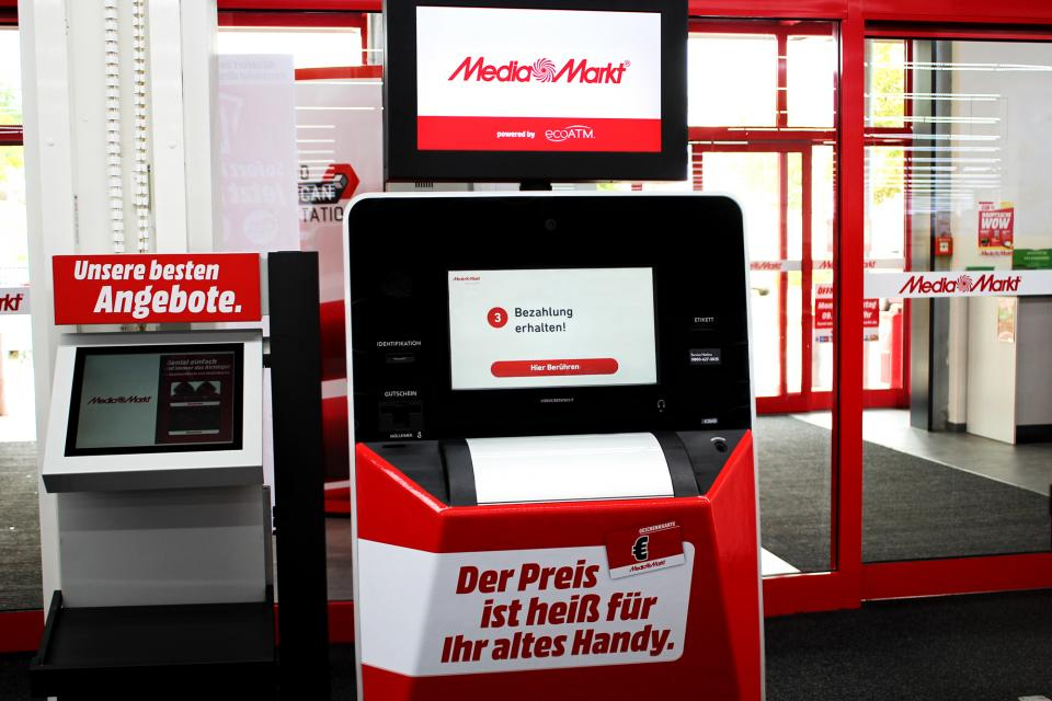 Nachhaltigkeit: Media Markt stellt Automaten zum Handyankauf auf