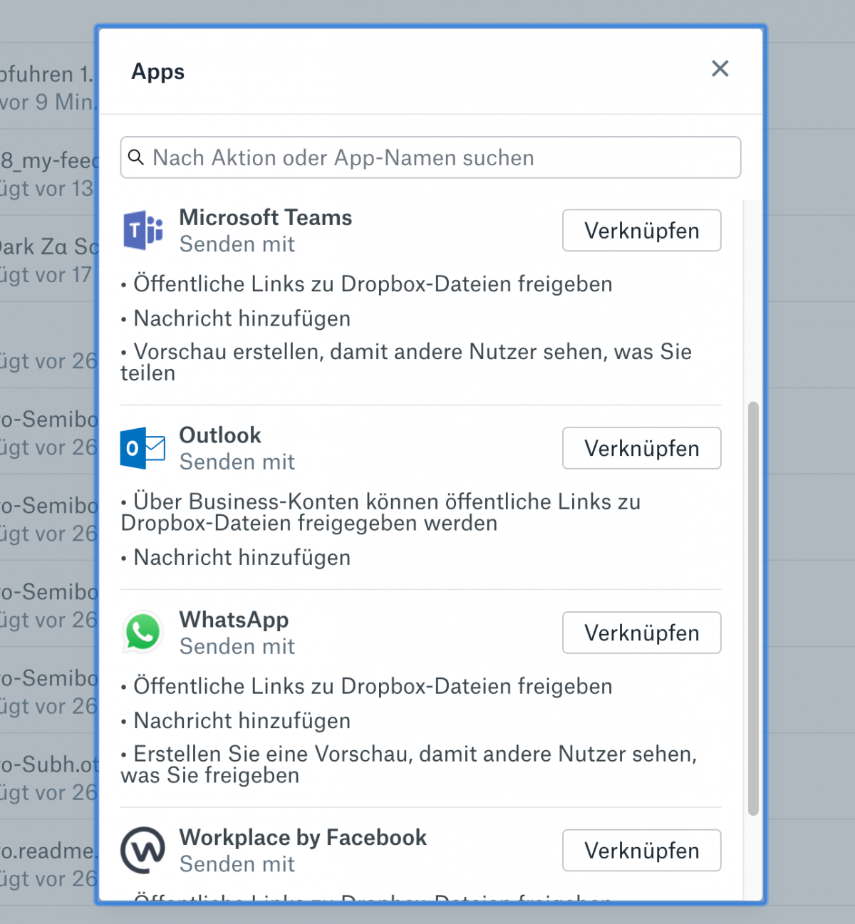 So sieht der Dialog bei der erstmaligen Verwendung der neuen Extensions aus. (Screenshot: t3n.de)