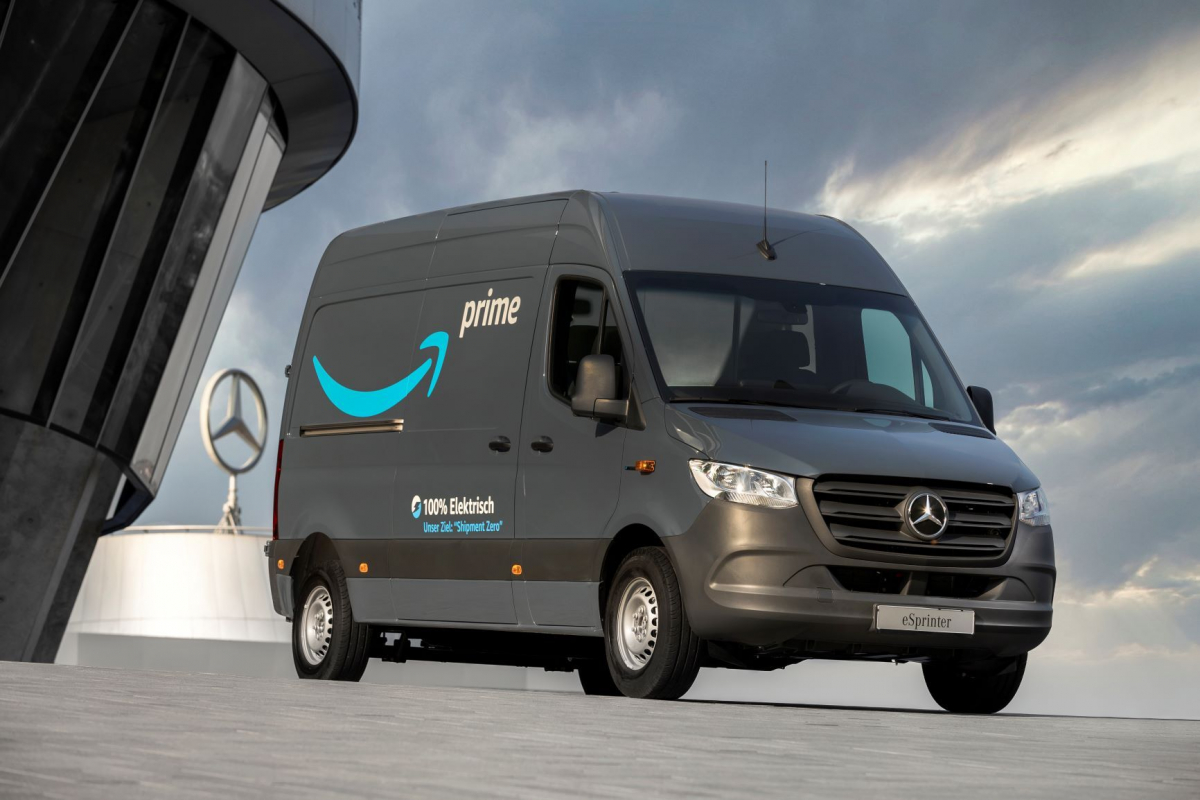E-Sprinter und E-Vito: #Amazon bestellt 1.800 E-Vans bei Mercedes-Benz
