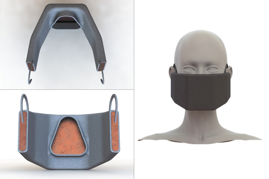 Heißes Kupfernetz: Diese MIT-Maske soll Coronaviren deaktivieren
