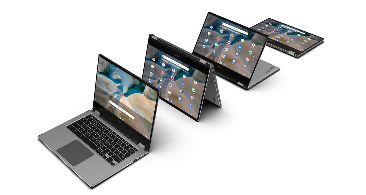 Spin 514: Acer bringt Chromebook-Convertible mit Ryzen 3000C und Radeon-Grafik