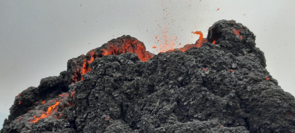 Island: Wissenschaftler streamen Vulkanausbruch live