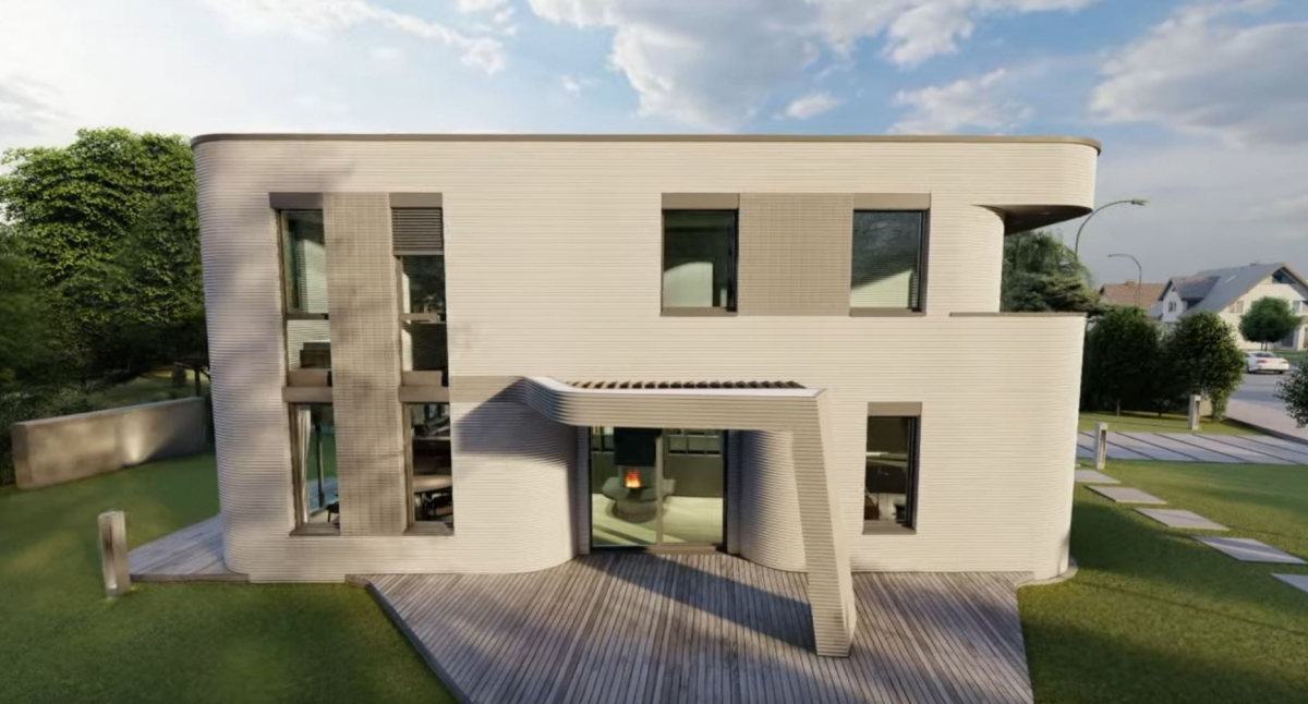 3D-Druck: Erstes deutsches Wohnhaus eingeweiht