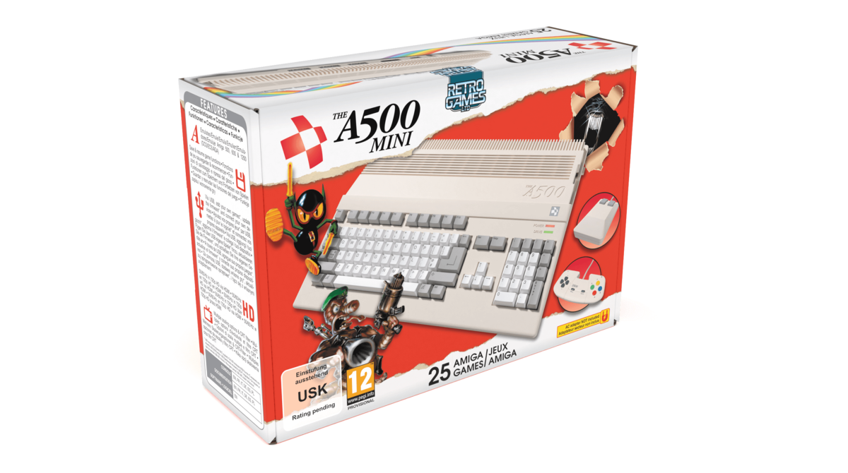 Nostalgie-Konsole: Retro Games bringt Amiga 500 als Mini-Version zurück