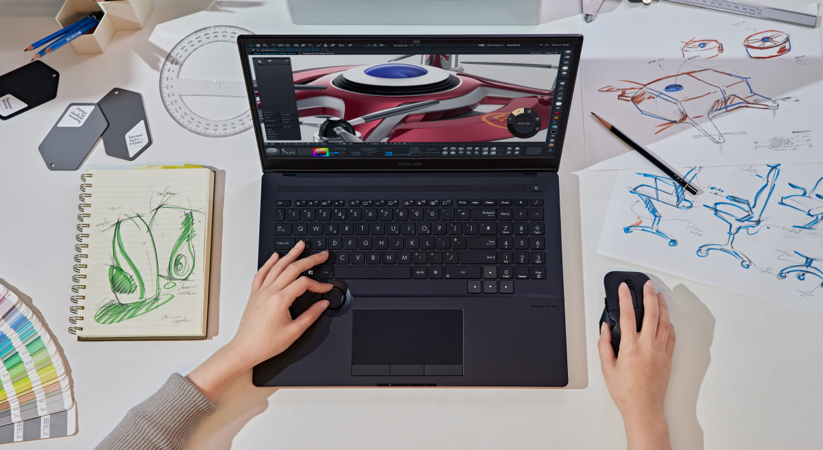 Asus brings new Proart studio and Vivobook notebooks with AMD or Intel and Dial thumbnail