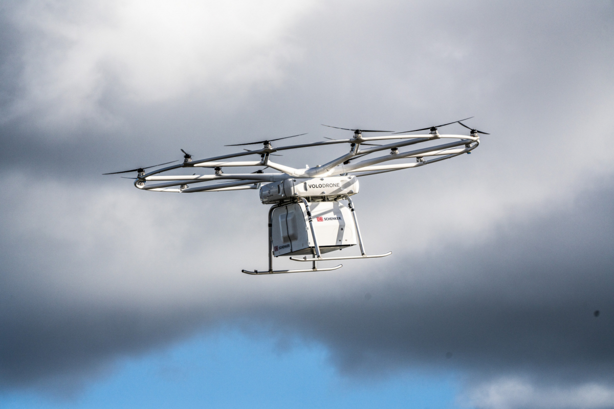 Volodrone: Schwerlastdrohne von Volocopter absolviert ersten öffentlichen Testflug