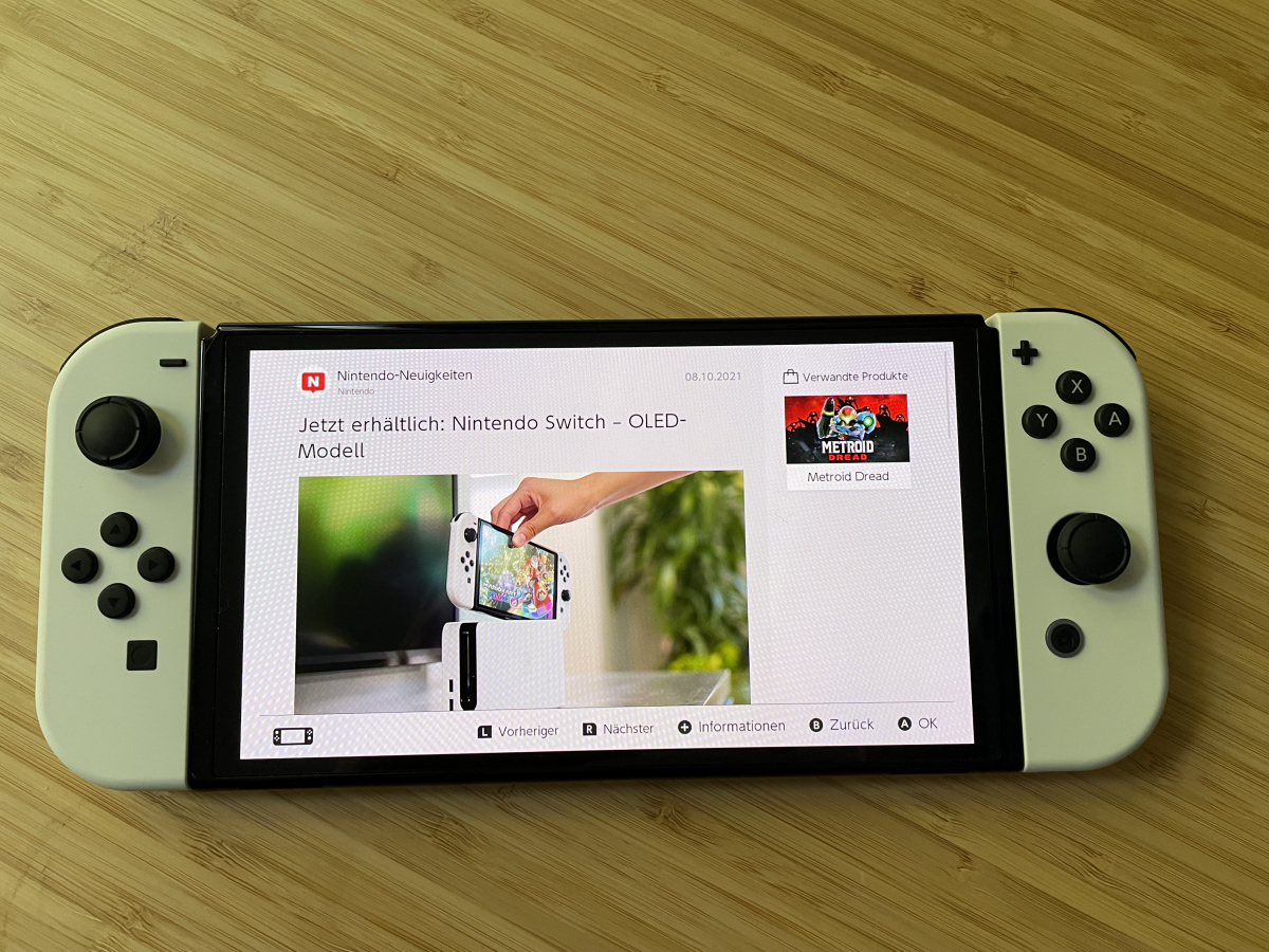 Nintendo Switch OLED im Test: Was sie kann und für wen sie sich lohnt