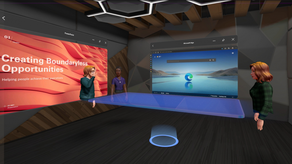 Avatars and digital assembly rooms: Microsoft needs to enter the Metaverse with groups thumbnail