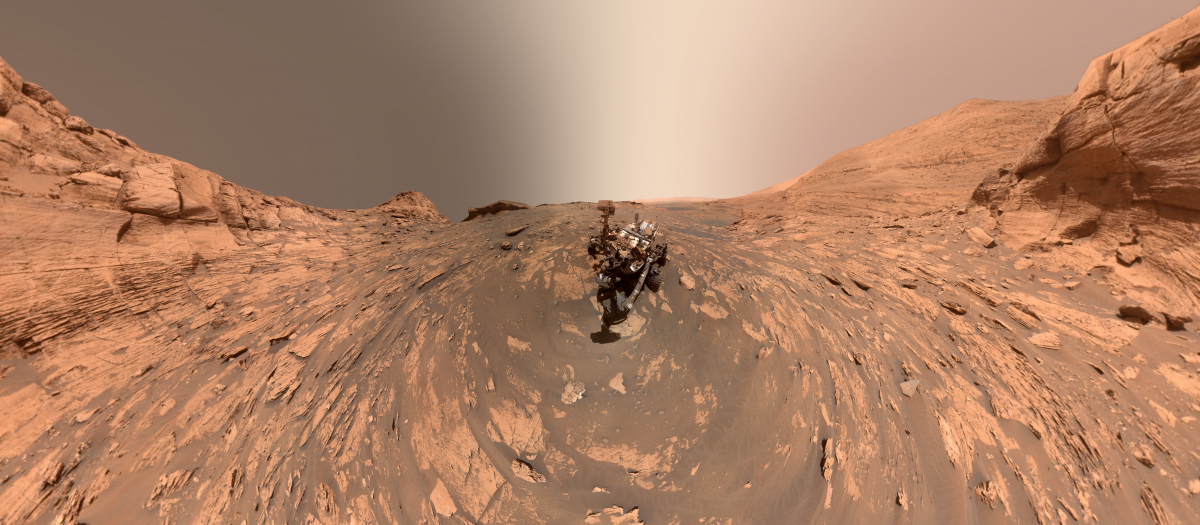Grüße vom Mars: Nasa-Rover schickt beeindruckendes 360-Grad-Selfie
