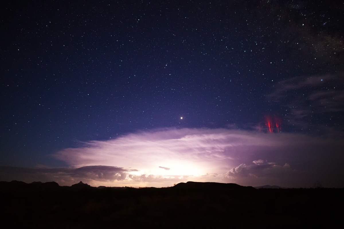 Fotos: Observatorium in Chile nimmt seltene „Red Sprites“ auf