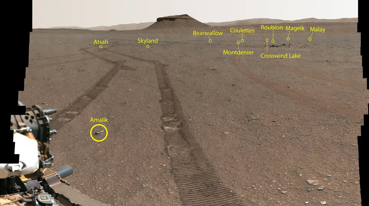 Mars-Rover: Perseverance zeigt Marsproben in atemberaubendem Panorama