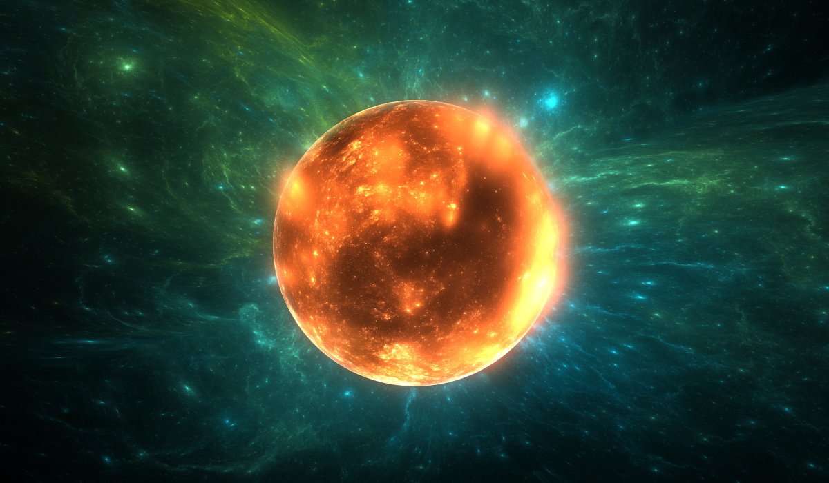 Ein an einem Asteroiden befestigter Riesenschirm soll die Sonne verdunkeln