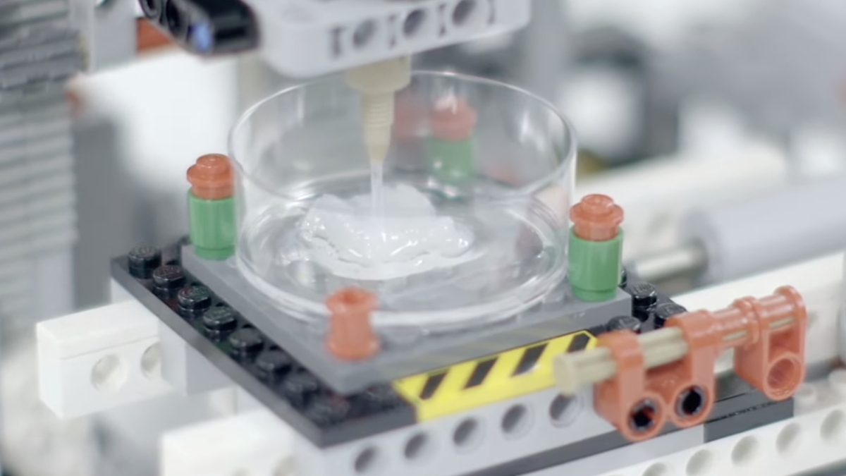 This Lego bioprinter prints human skin